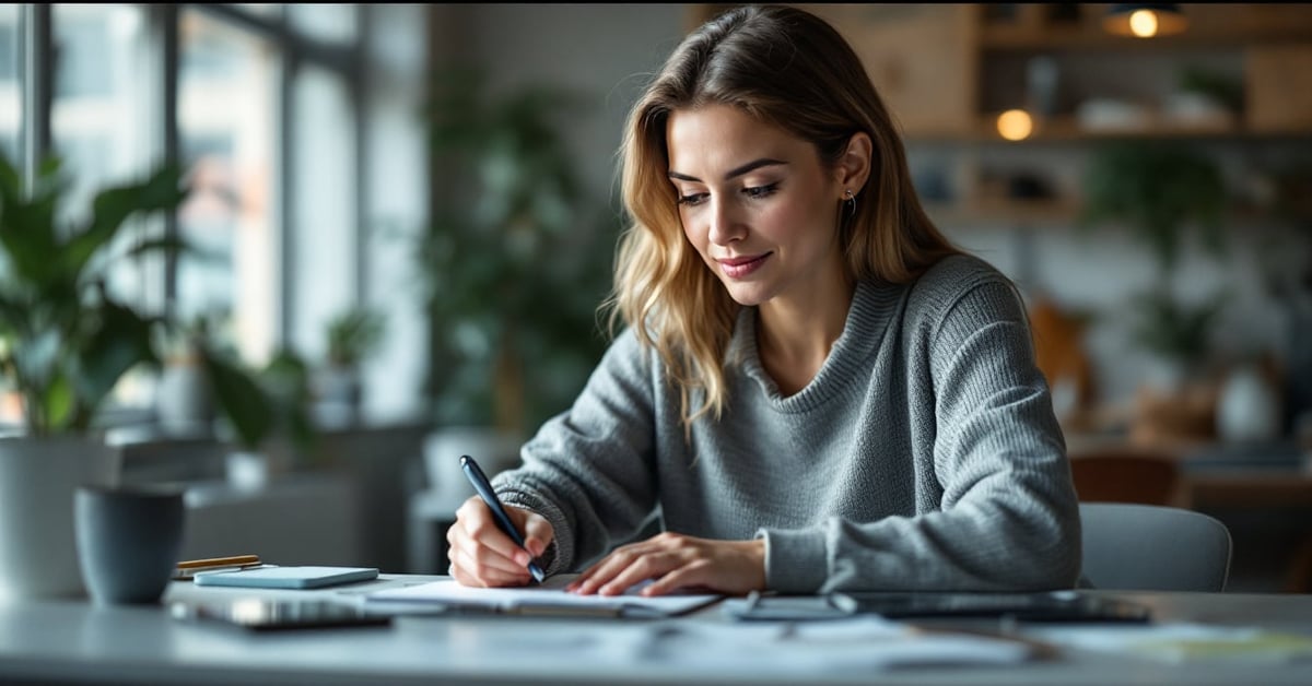 Calculatrice pour TVA posée sur un bureau moderne, outil pour convertir montants HT et TTC rapidement