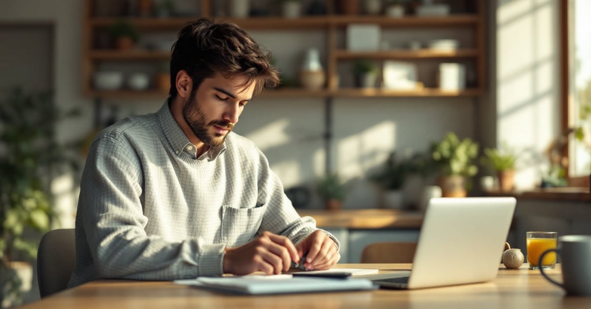Calculer une TVA : documents fiscaux, calculatrice et chiffres HT et TTC sur un bureau moderne