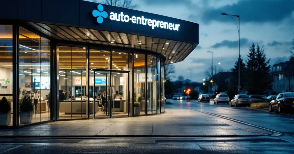 Auto-entrepreneur créant son compte sur le portail URSSAF pour gérer ses cotisations sociales