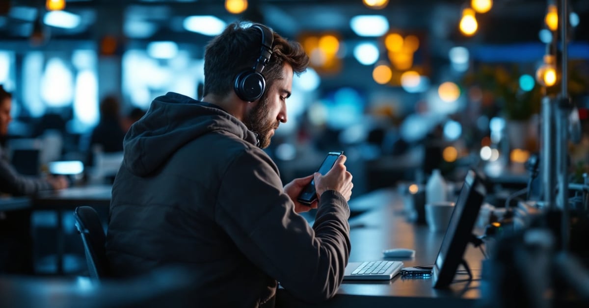 Auto-entrepreneur consultant ses factures électroniques sur ordinateur portable, réforme facturation 2026