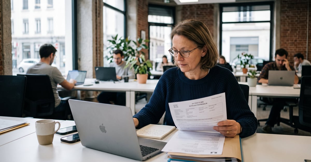 Kbis auto-entrepreneur : document officiel d'immatriculation pour auto-entrepreneur en France