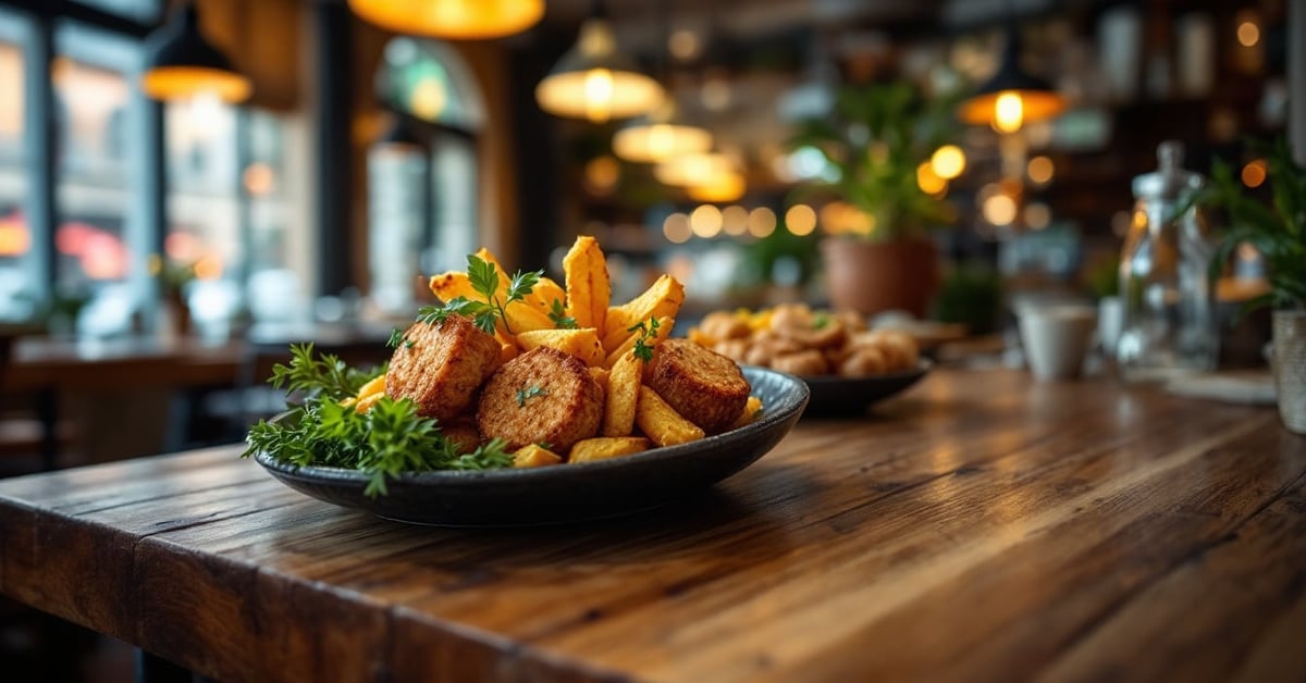 Taux de TVA en restauration : addition et plats servis dans un restaurant français