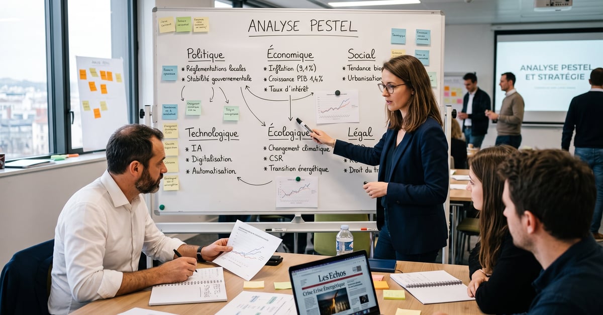 Analyse PESTEL : les 6 facteurs de l'environnement externe d'une entreprise