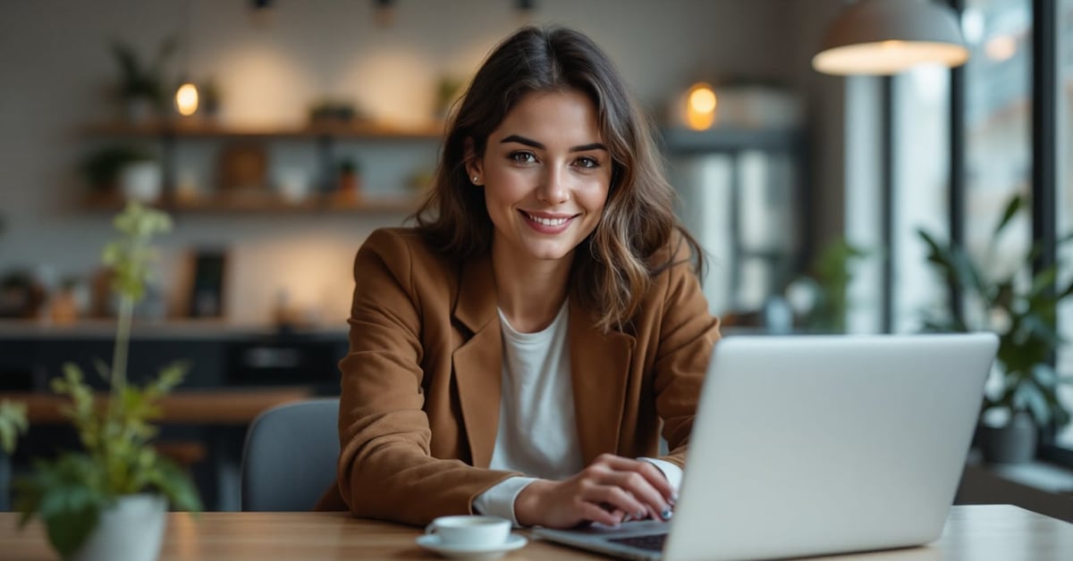 Création micro-entreprise gratuite : entrepreneur à son bureau avec documents administratifs