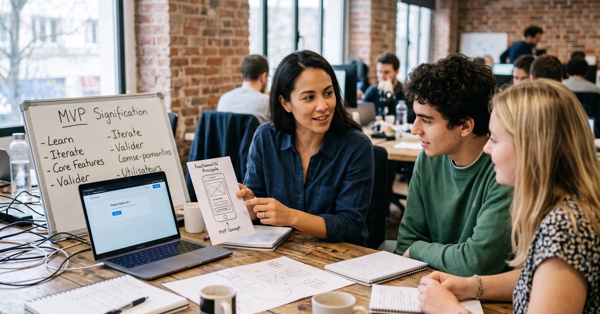 MVP signification : produit minimum viable et innovation en entreprise